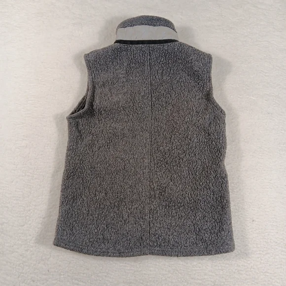 Vintage 90s Patagonia Vest Mens Small Gray Retro X Deep Pile